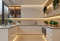 Tủ bếp nhựa Picomat – giải pháp bền đẹp cho nhà bếp Việt