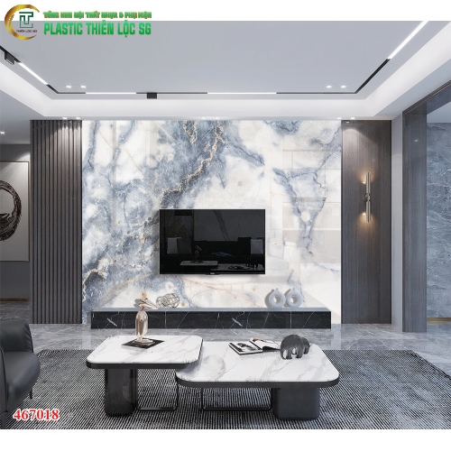 Tranh Vân Đá Ceramic Vách Tivi Vân Đá Đơn