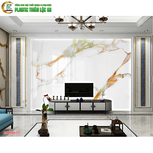 Tranh Vân Đá Ceramic Vách Tivi Vân Đá Vân Đen Trắng Vân Mây