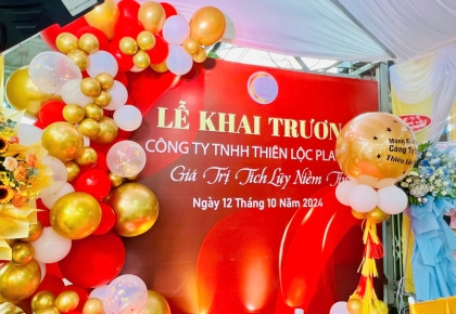 LỄ KHAI TRƯƠNG CÔNG TY TNHH THIÊN LỘC SG PLASTIC TẠI THÀNH PHỐ HỒ CHÍ MINH