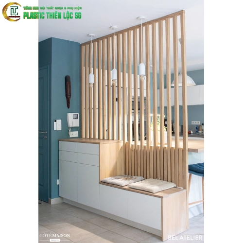 Tấm vách ngăn phân chia không gian hiện đại