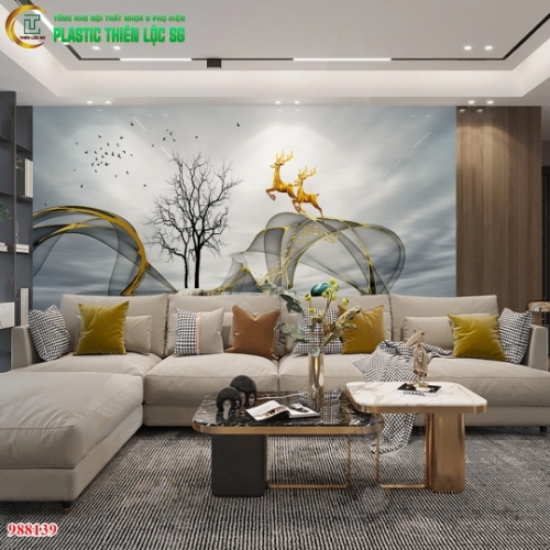 Tranh vân đá Ceramic đẹp sang trọng