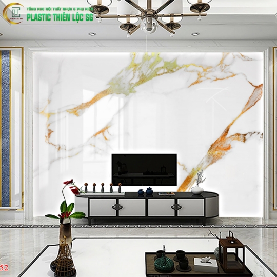 Tranh Vân Đá Ceramic Vách Tivi Vân Đá Vân Đen Trắng Vân Mây