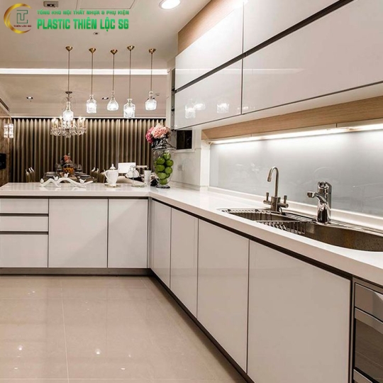 Tủ bếp nhựa cao cấp