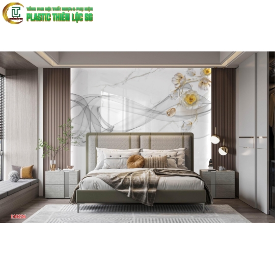 Tranh Vân Đá Ceramic Phòng Ngủ