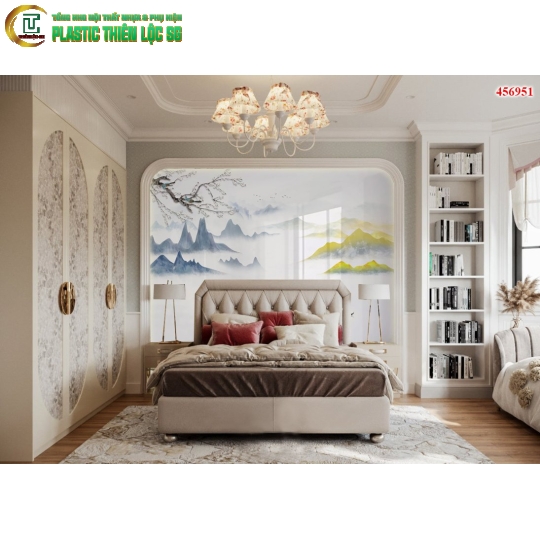 Tranh Vân Đá Ceramic Phòng Ngủ