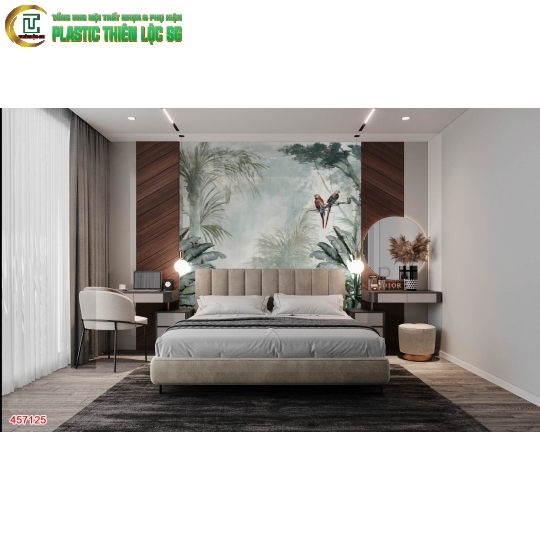 Tranh Vân Đá Ceramic Phòng Ngủ