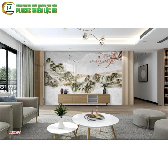 Tranh Vân Đá Ceramic Vách Tivi Tranh Đá Hoa Cương