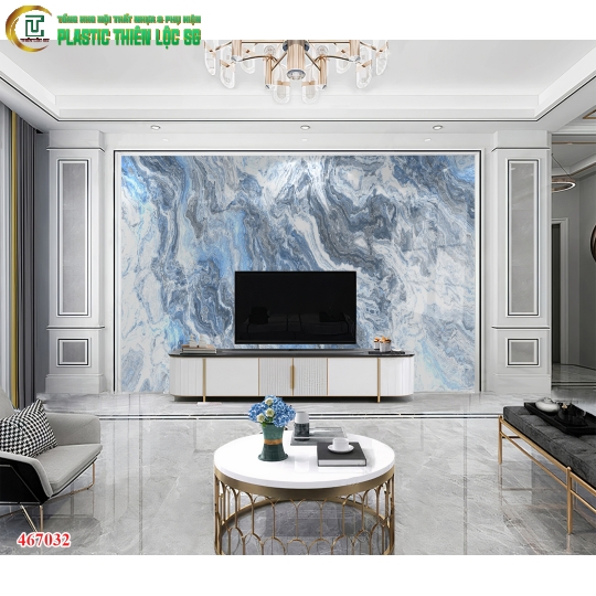 Tranh Vân Đá Ceramic Vách Tivi Vân Đá Đơn